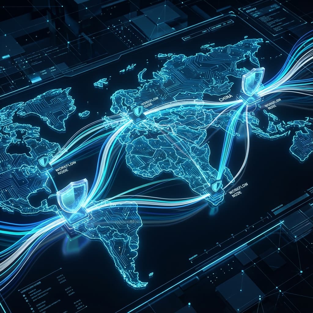 Secure Workflow Engine Visualization